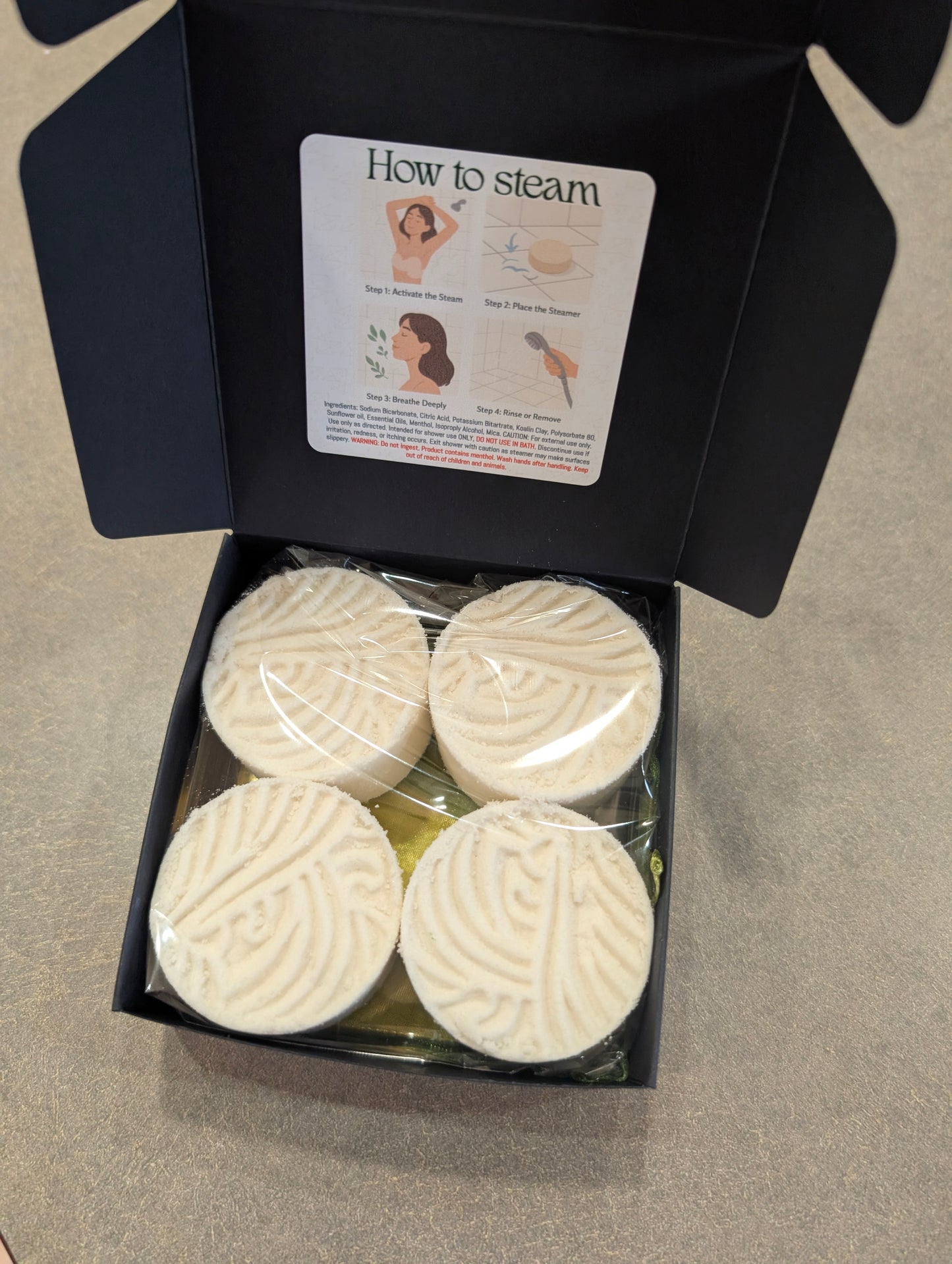 Hotel Lobby Shower Steamers