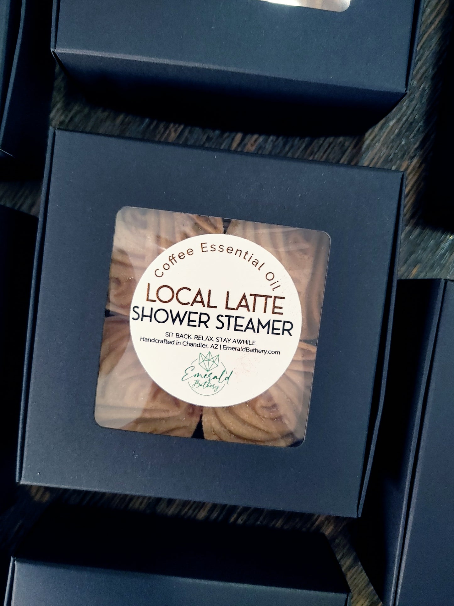 Local Latte Coffee Shower Steamers