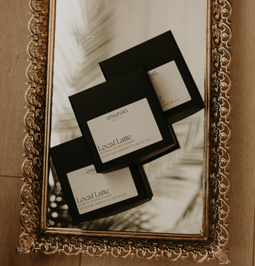 Local Latte Coffee Shower Steamers